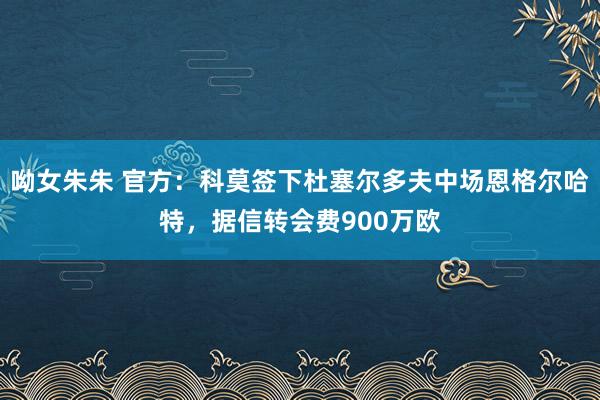 呦女朱朱 官方：科莫签下杜塞尔多夫中场恩格尔哈特，据信转会费900万欧