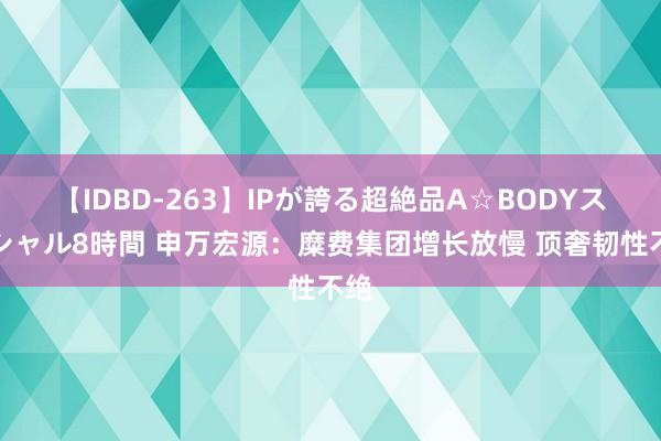 【IDBD-263】IPが誇る超絶品A☆BODYスペシャル8時間 申万宏源：糜费集团增长放慢 顶奢韧性不绝