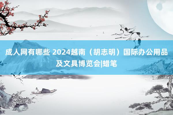 成人网有哪些 2024越南（胡志明）国际办公用品及文具博览会|蜡笔